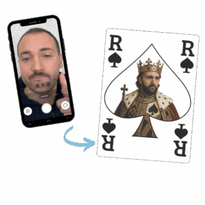 jeu de cartes personnalisé
